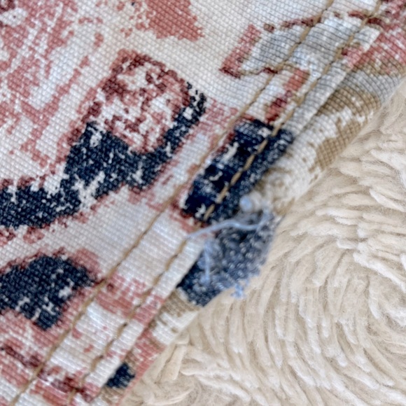 Anthropologie The Wanderer Utility Pants Tapestry Pattern Button Fly Size 27 - Picture 6 of 15